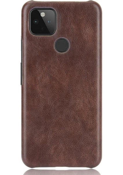 Google Piksel 4A 5g Lychee Desen Anti Scratch Koruyucu Için Retro Kılıf (Yurt Dışından) fırsatları