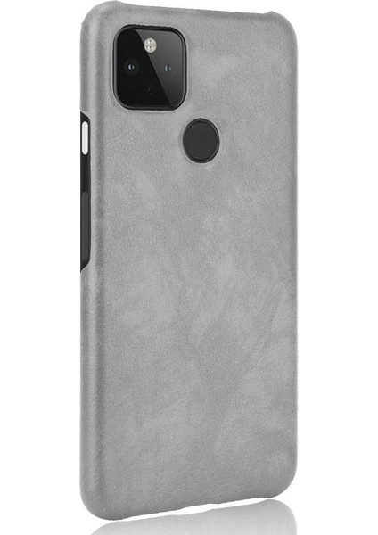 Google Piksel 4A 5g Lychee Desen Anti Scratch Koruyucu Için Retro Kılıf (Yurt Dışından) modelleri