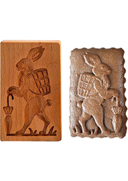 No.3 Tarzı Ahşap Provence Kurabiye Kalıbı Pres 3D Kek Kabartma Pişirme Kalıbı Araçları Gül Çiçeği Zencefilli Bisküvi Kurabiye Damga Fırın (Yurt Dışından)