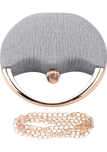 Düğün Debriyaj Akşam Çanta Küçük Kadın Çanta Lüks Gelin Çanta Zincir Parti Omuz Gümüş (Yurt Dışından) fiyatları