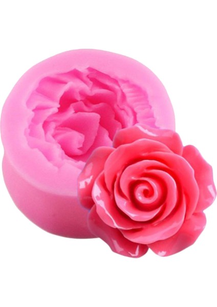 Pembe-3 Tarzı 6 Delikli Gül Çiçeği Silikon Kalıplar Kendin Yap Fondan Pasta Jöle Şeker Çikolata Sabun Süsleme Araçları Parti Fırın Malzemeleri Kalıp (Yurt Dışından)