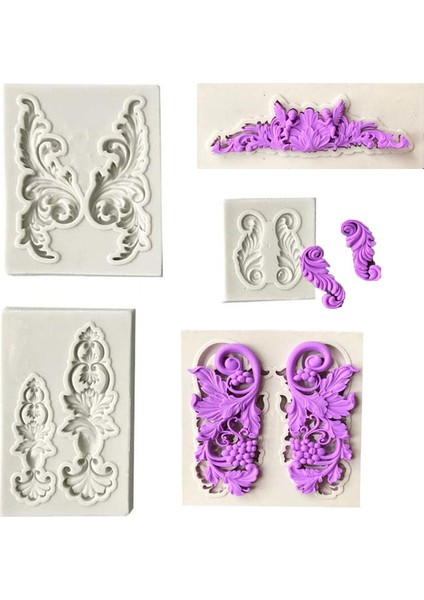 B067 Stili Çeşitli Avrupa Tarzı Kabartmalı Fotoğraf Çerçevesi Kek Kenarı Silikon Kalıplar Fondan Kek Dekorasyon Kalıbı Çikolata Cupcake Pişirme Kalıbı (Yurt Dışından) fiyatları