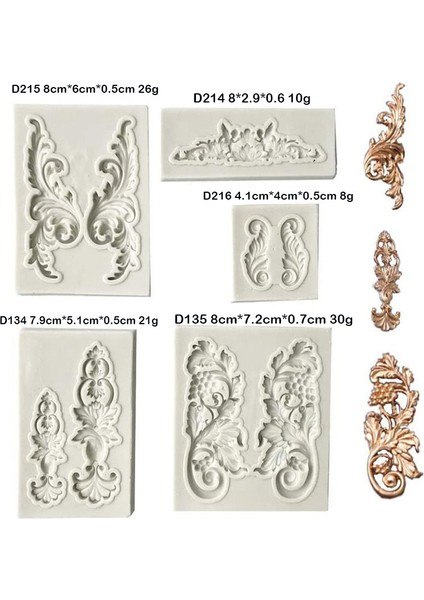 B067 Stili Çeşitli Avrupa Tarzı Kabartmalı Fotoğraf Çerçevesi Kek Kenarı Silikon Kalıplar Fondan Kek Dekorasyon Kalıbı Çikolata Cupcake Pişirme Kalıbı (Yurt Dışından) modelleri