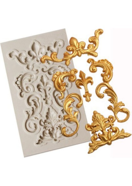 B067 Stili Çeşitli Avrupa Tarzı Kabartmalı Fotoğraf Çerçevesi Kek Kenarı Silikon Kalıplar Fondan Kek Dekorasyon Kalıbı Çikolata Cupcake Pişirme Kalıbı (Yurt Dışından) indirimleri