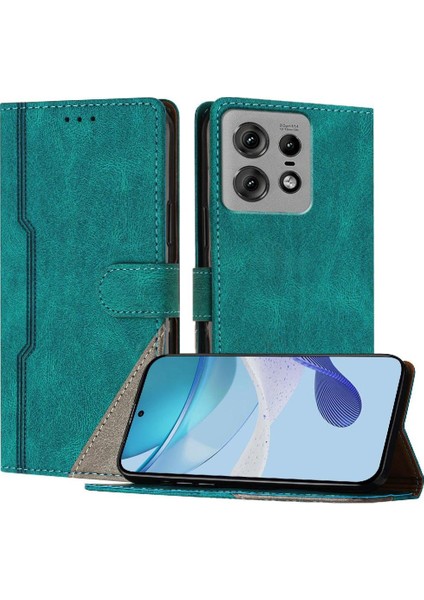 Motorola Moto Kenar 50 Pro Kart Yuvaları Için Kılıf Kapak Handy Standı Cüzdan (Yurt Dışından)