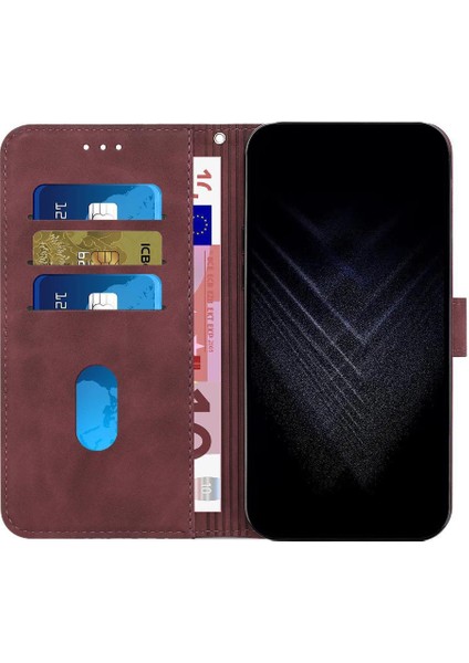 Onur 200 Pro Cüzdan Için Telefon Kılıfı Kickstand Manyetik Flip Folio Kart (Yurt Dışından)