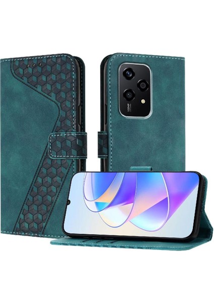 Onur 200 Lite Için Telefon Kılıfı Cüzdan Kart Yuvaları Kapak Flip Folio Manyetik (Yurt Dışından)