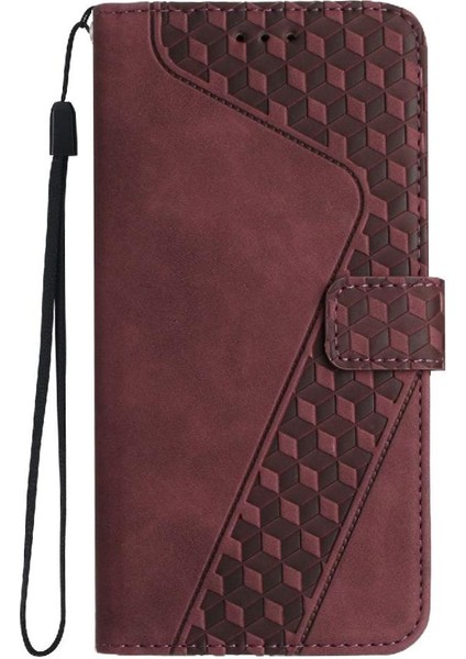 Telefon Kılıfı Için Xiaomi Poco M6 4g Flip Folio Manyetik Kart Yuvaları Kapak (Yurt Dışından)