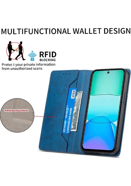 Xiaomi Poco M6 Pro Tpu Kart Yuvası Için Flip Case Darbeye Iş Rahat (Yurt Dışından) indirimleri
