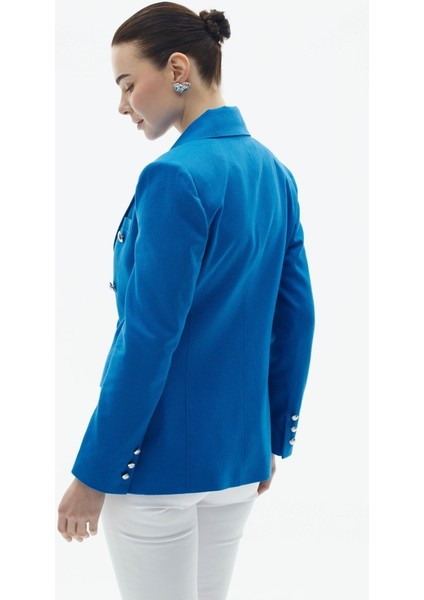 Kapak Cep Çok Düğmeli Ceket fırsatları