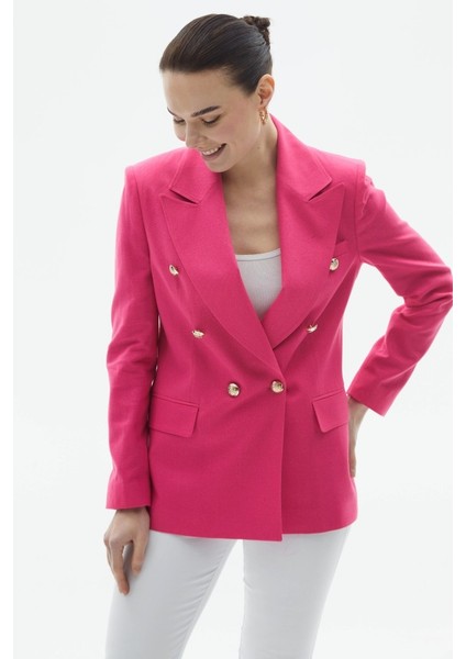 Kapak Cep Çok Düğmeli Ceket indirimleri