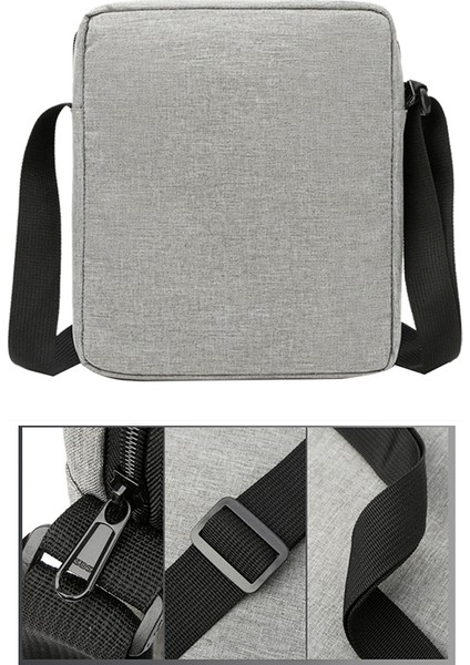 Erkek Omuz Çapraz Çanta Küçük Kare Moda Günlük Kırmızı (Yurt Dışından) modelleri