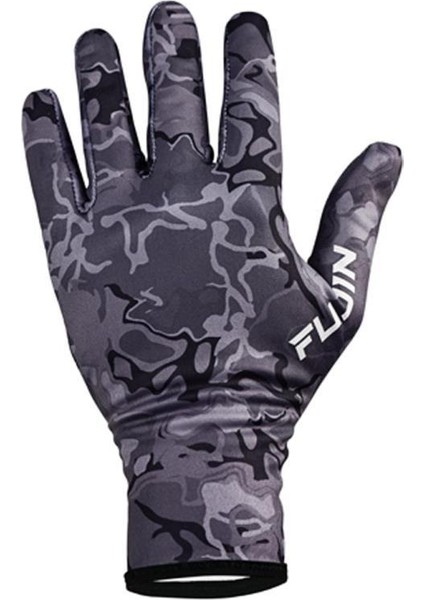 Pro Angler Winter Gloves Black Camo (L/xl)