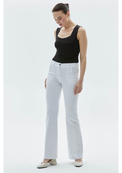 Ispanyol Paça Spor Cep Cebi Parçalı Pantolon