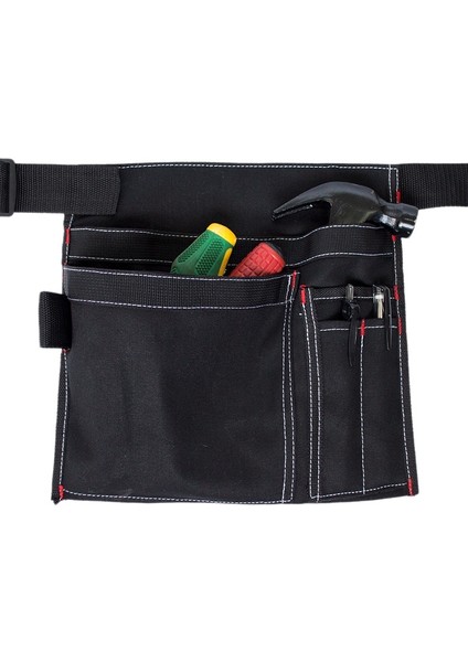 Elektrikçi Bel Alet Çantası Ayarlanabilir Kemer ile Çok Fonksiyonlu Tesisatçı Bakım Bahçe Donanımı Siyah (Yurt Dışından) fiyatları