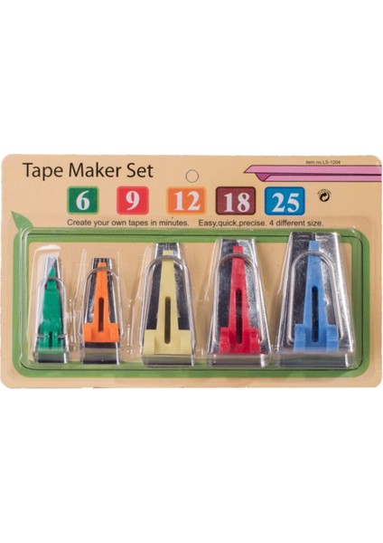 Tekno Trust El Biye Kıvırma Aparat Seti 5 Adet