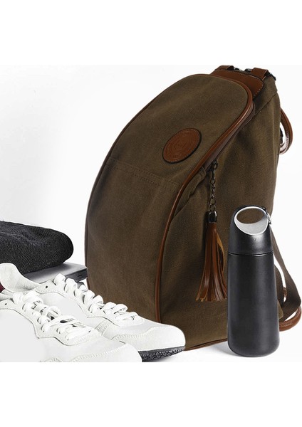 Yıkanmış Kanvas Çanta Bayan Çift Sırtlı Çok Fonksiyonlu Sırt Çantası Saçaklı Omuz (Yurt Dışından) modelleri