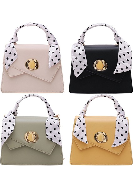 Yaz Küçük Çanta Kadın Kişilik Kilit Kare Ipek Eşarp Taşınabilir Çapraz Omuz Sarı Kore Versiyonu (Yurt Dışından) fiyatları