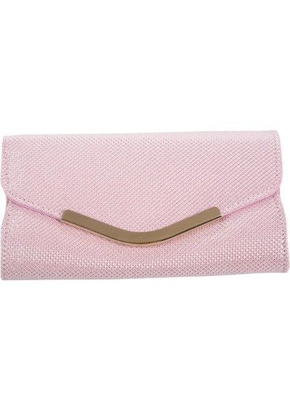 Çanta Kadın Çanta Bayanlar Akşam Partisi Küçük Debriyaj Çanta Ziyafet Çanta Çanta (Pembe) (Yurt Dışından)