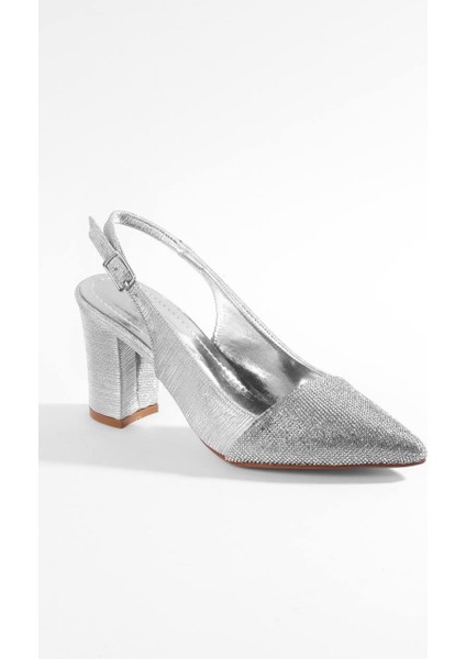 Kadın Gümüş TPU Abiye Ayakkabı fiyatları