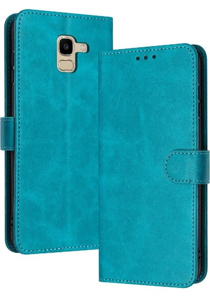 Toka Saf ile Samsung Galaxy A8 Artı 2018 Pu Deri Için Flip Case (Yurt Dışından)