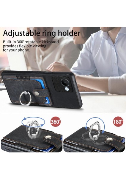 Realme C30 Için Kılıf Halka Tutucu Standı Crad Yuvası Manyetik Araç Montaj (Yurt Dışından) fırsatları