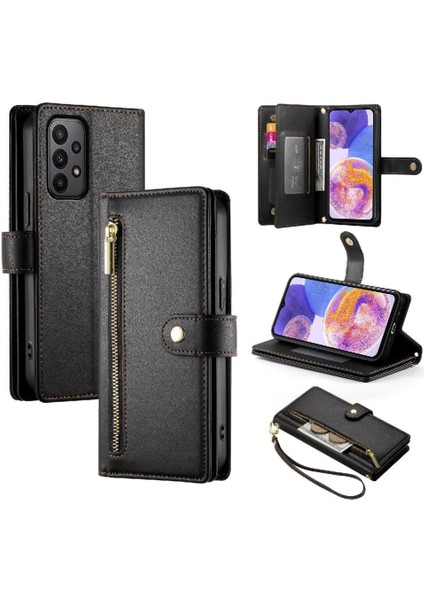 Samsung Galaxy M13 4g Kickstand Cüzdan Bölmesi Kartı Için Flip Case (Yurt Dışından)