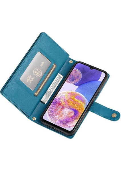 Samsung Galaxy M13 4g Kickstand Cüzdan Bölmesi Kartı Için Flip Case (Yurt Dışından) fırsatları