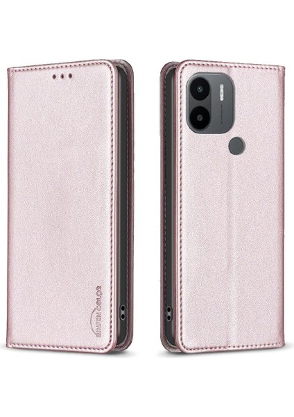 Xiaomi Redmi A1 Artı Manyetik Cüzdan Pu Deri Çok Renkli Flip Case (Yurt Dışından)