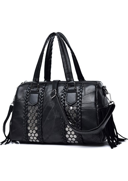 Çivili Çanta Moda Bayan Messenger Çanta Tote (Yurt Dışından) fiyatları