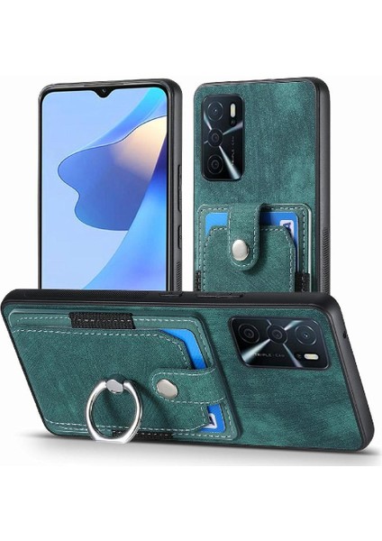 Oppo A16 Manyetik Araç Montaj Yüzük Tutucu Crad Yuvası Standı Için Kılıf (Yurt Dışından)
