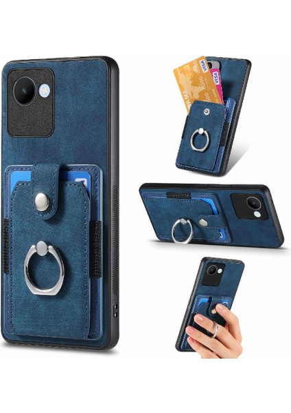 Realme C30 Için Kılıf Halka Tutucu Standı Crad Yuvası Manyetik Araç Montaj (Yurt Dışından) modelleri