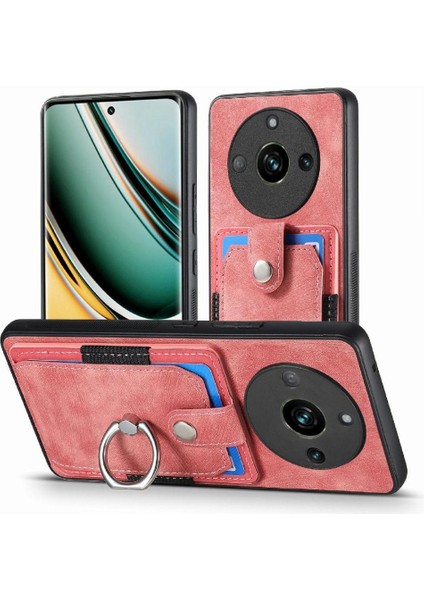 Realme 11 Pro Crad Yuvası Için Kılıf Manyetik Araç Montaj Standı Halka Tutucu (Yurt Dışından)