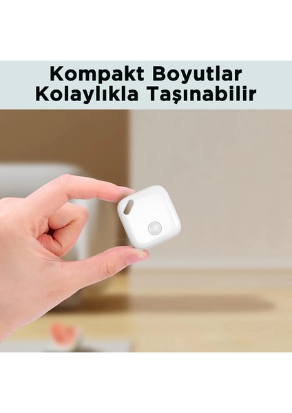 Itag Apple Mfı Sertifikalı Akıllı Takip Cihazı - Araç - Çocuk - Evcil Hayvan - Motosikle