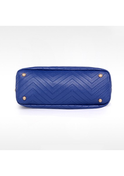 Kabartmalı Altı Adet Set Tek Omuz Çantası Kadın Çanta Için Farklı Boyutta Çanta Moda Omuz Sıyah (Yurt Dışından) fırsatları