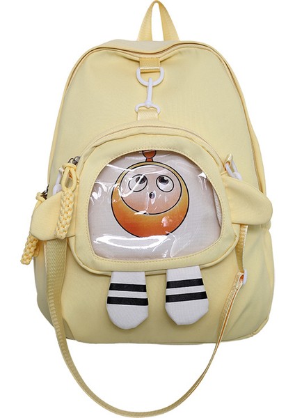 Şeffaf Çanta, Sırt Çantası, Iki Boyutlu Okul Çantası, Öğrenci Kız, Küçük Sırt Çantası, Bayan Üniversite Öğrencisi (Yurt Dışından)