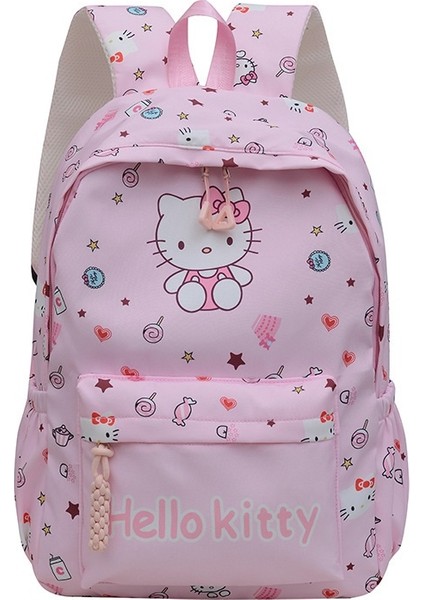 Öğrenci Okul Çantası Karikatür Baskı Sevimli Büyük Kapasiteli Sırt Çantası Erkek Moda Ortaokul Öğrenci Sırt Çantası (Yurt Dışından)