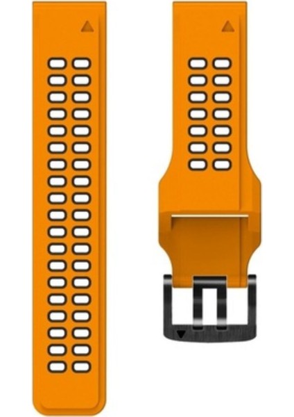 Garmin Quatix 5 (22MM) Çift Sıralı Silikon Saat Kordonu indirimleri