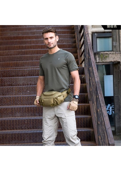 Erkekler Su Geçirmez Naylon Bel Fanny Paketi Çanta Kalça Serseri Kemer Vücut Messenger Omuz Spor Çanta Çanta (Yurt Dışından) fiyatları