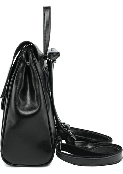 Kadın Sırt Çantası Tiki Tarzı Omuz Çapraz Çanta, Siyah (Yurt Dışından) modelleri