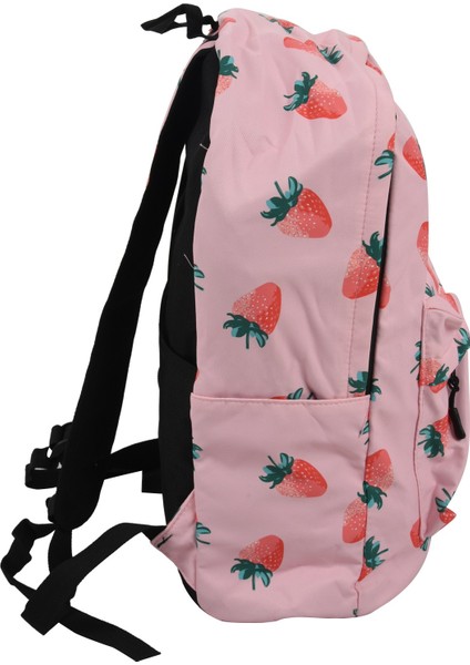 Kadın Su Geçirmez Sırt Çantaları Meyve Çilek Baskı Büyük Çanta Sırt Çantası Okul Sırt Çantası (Yurt Dışından) modelleri