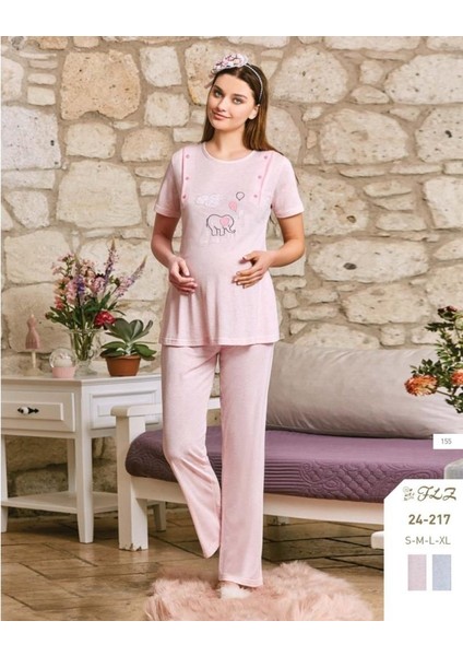 24-217 Sporhamile Lohusa Pijama Takımı
