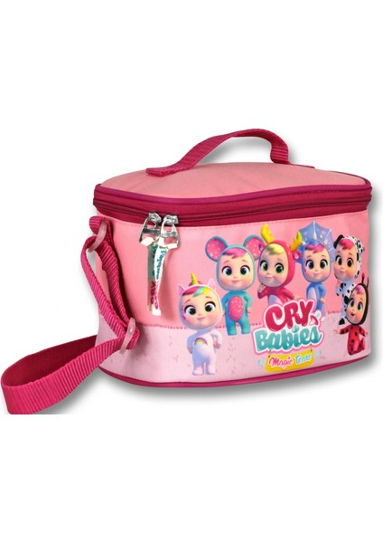 Cry Babies Fantasy Bordo-Pembe Kız Çocuk Isı Yalıtımlı Beslenme Çantası
