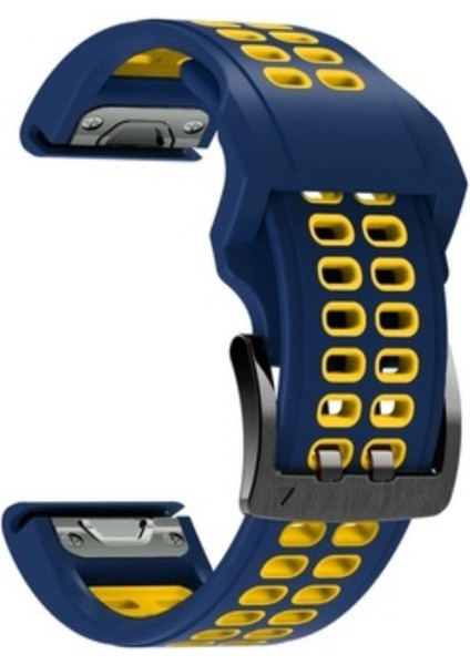 Garmin Descent Mk1 (26MM) Çift Sıralı Silikon Saat Kordonu