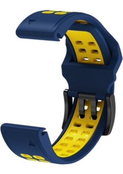 Garmin Descent Mk1 (26MM) Çift Sıralı Silikon Saat Kordonu