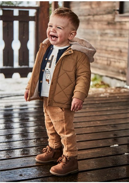 Erkek Bebek Pantolon - Mayoral - Bej - 36-Ay - 02542-BEJ-36-AY