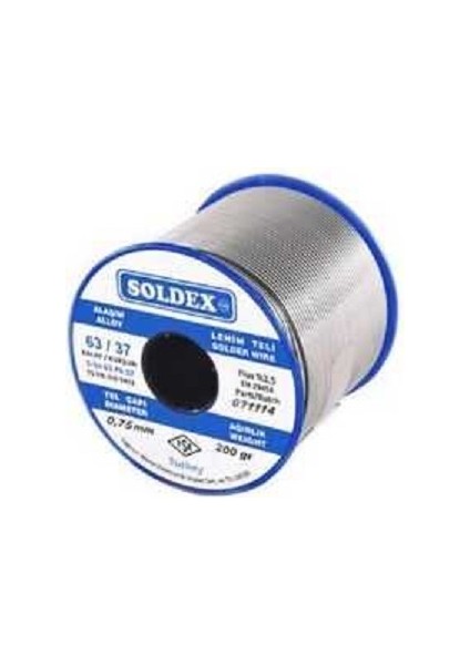 SN63 PB37 Lehim Teli - 0.75 mm 200 Gr