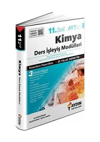 11. Sınıf Aydın Kimya Ders Işleyiş Modülleri