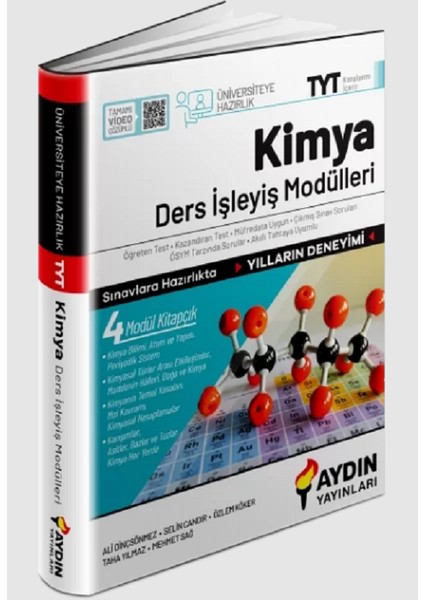 Üniversiteye Hazırlık Tyt Kimya Ders Işleyiş Modülleri