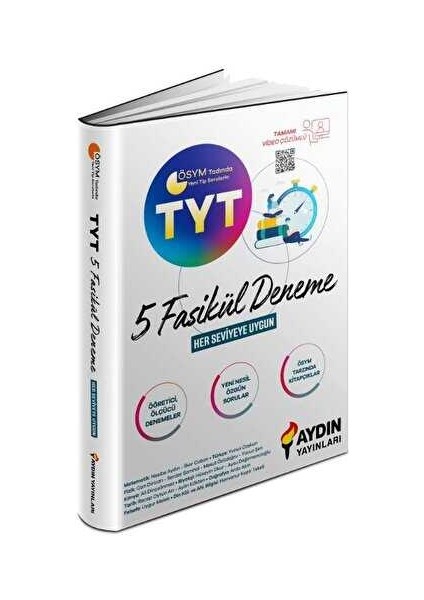 Aydın Yayınları   Tyt 5 Fasikül Deneme